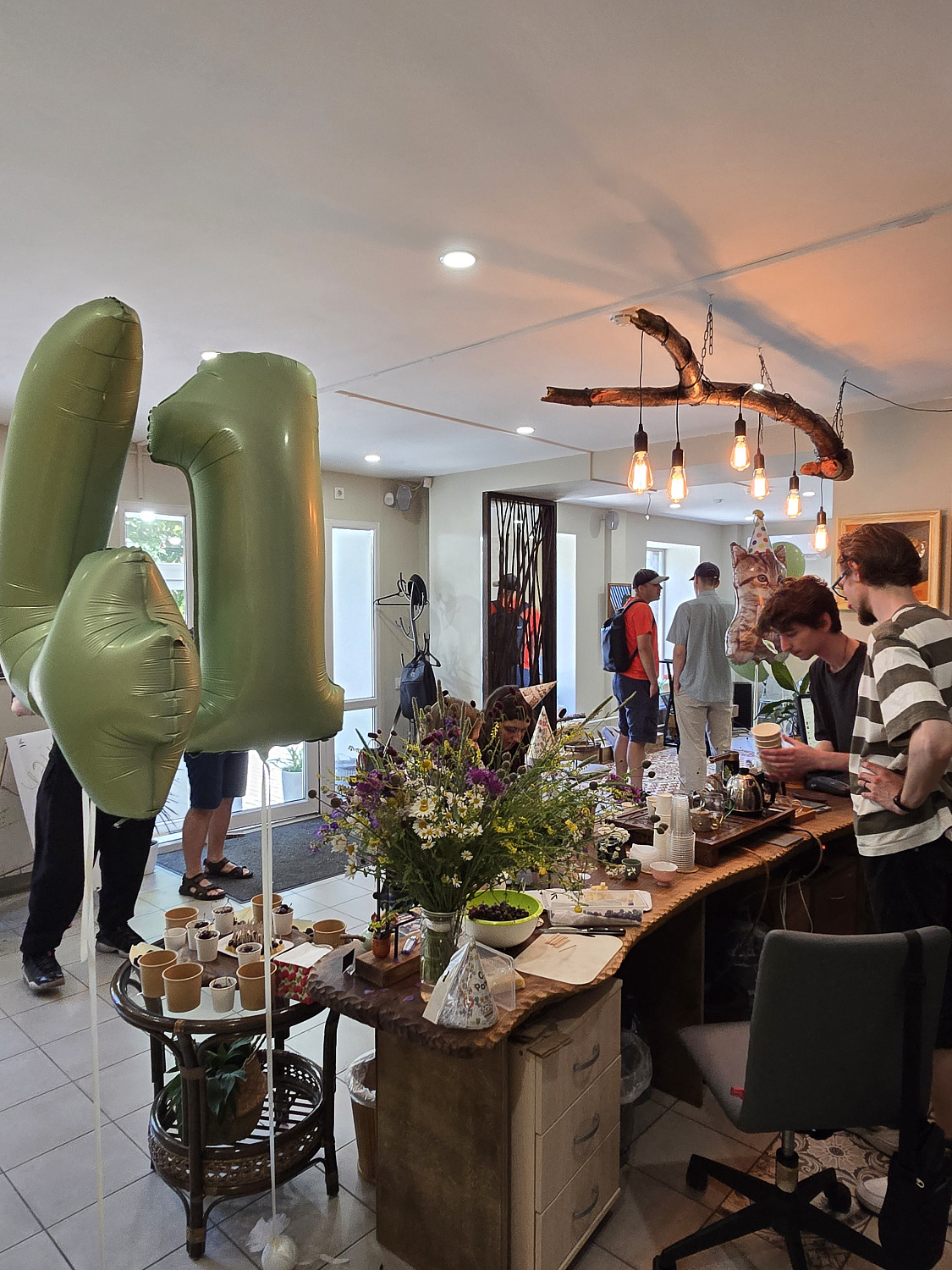 Памятная вечеринка в честь дня рождения Чайной Линии