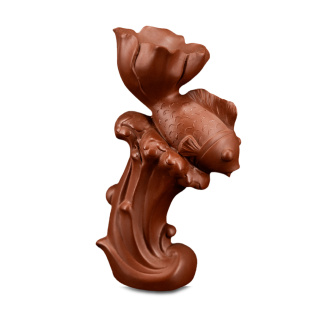 Глиняная чайная игрушка "Рыба достатка". Цена: 2 730 ₽ руб.