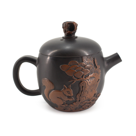 Глиняный чайник из Цзяньшуй, Юньнань "Белочка" 200 мл. Цена: 32&nbsp;030 ₽ руб.