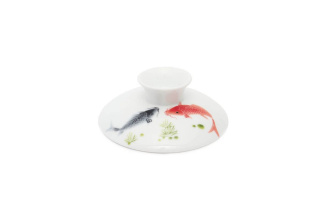 Гайвань фарфоровая "Карпы", 165 мл. Цена: 1 230 ₽ руб.