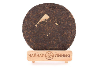 Прессованный шу пуэр - Шу пуэр 2005 г. «Гунтин чаван» бинча 357 г, 