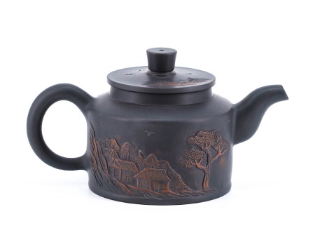 Глиняный чайник "Композиция", 195 мл. Цена: 10 370 ₽ руб.