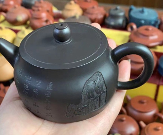 Чайник глиняный «Чёрный утёс». Цена: 5&nbsp;040 ₽ руб.
