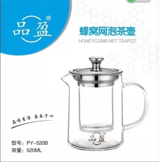 Чайник стеклянный «Всем чай» PY-520B 520 мл