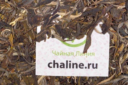 Чайная линия - Шэн пуэр 2019 г. «Богатство» марки «Чайная Линия» 357 г