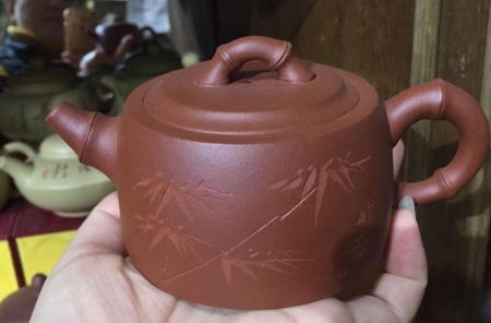Чайник глиняный «Ротанг»