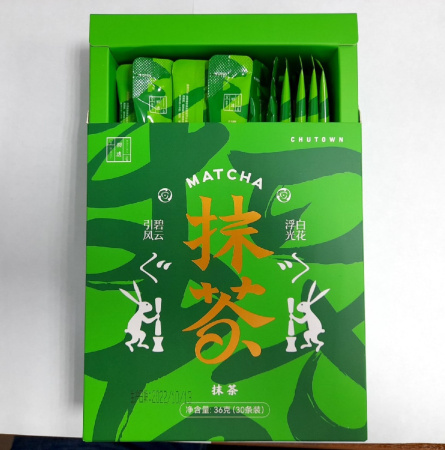 Японский чай - Маття порционный "Matcha Chutown" пакетик 2 г, 