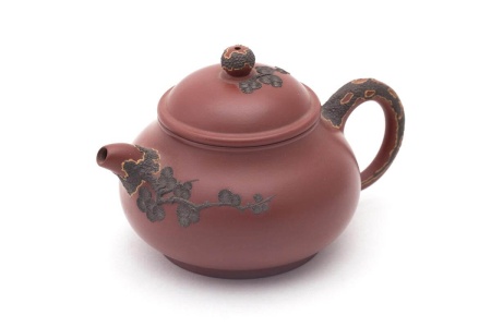 Чайник из исинской глины мастера Линь Ючжэнь «Чувство вкуса», 240 мл.