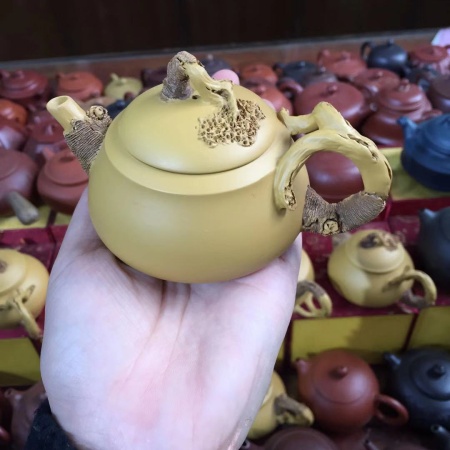 Чайник глиняный «Лоза»