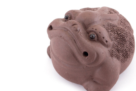 Чайная игрушка «Жабка из чёрной глины». Цена: 1&nbsp;250 ₽ руб.