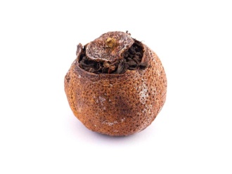 Прессованный шу пуэр - Шу пуэр выдержанный в мандарине «Чэньнянь цзюй пу ча у гунхай и чаньпинь»