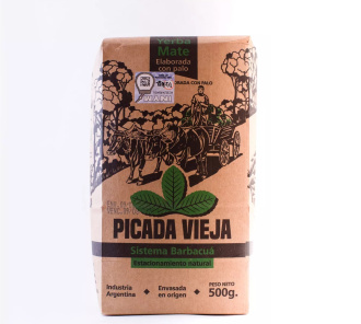 Йерба Мате - Йерба Мате "Picada Vieja Barbacuá", 500 г