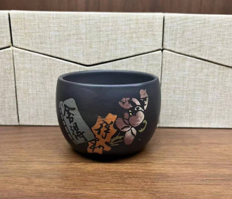 Пиала глиняная из Цзяньшуй, Юньнань "Знаки"  | 茶杯. Цена: 5&nbsp;150 ₽ руб.