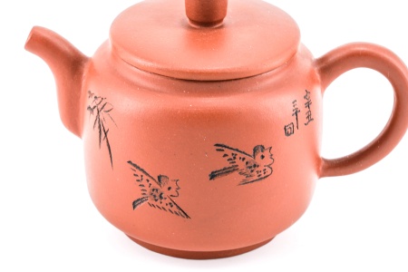 Глиняный чайник "Стрекотание птиц". Цена: 2 040 ₽ руб.