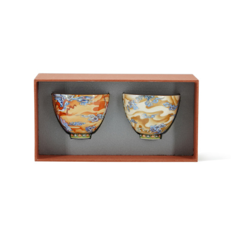 Набор фарфоровых пиал "Равновесие", 110 мл.  | 茶杯. Цена: 5 060 ₽ руб.