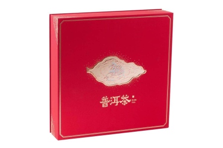 Подарочная упаковка для блина «Прессованный красный чай»