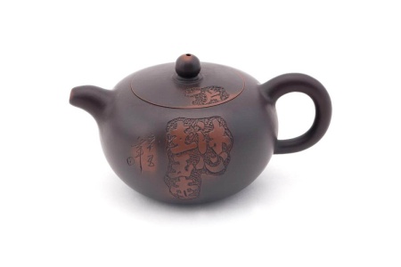Исинский глиняный чайник «Патина» мастер Ин Хуаюй, 210 мл.