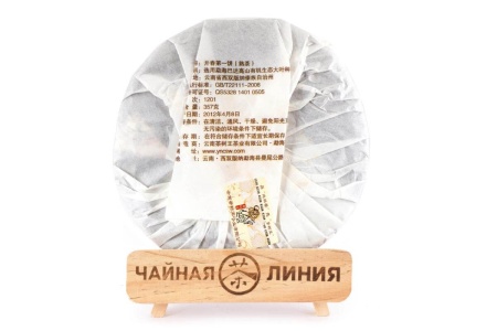 Прессованный шу пуэр - Шу пуэр 2012 г. завода «Чашуван» 357 г