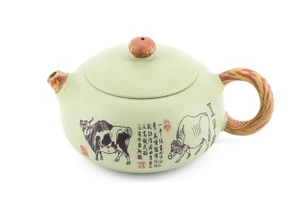Чайник из Исин, Цзянсу "Десять животных"