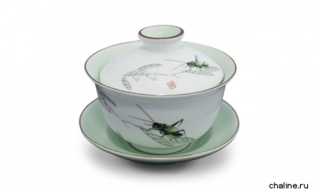 Ceramic Gaiwan "Grasshopper". Цена:  руб.