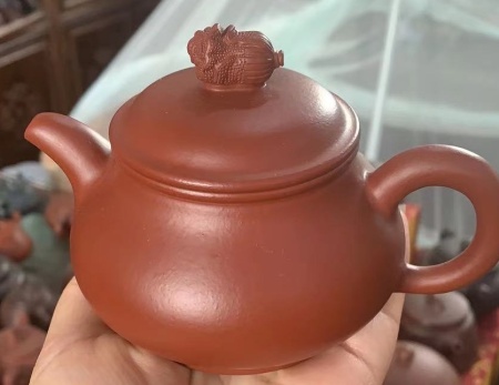 Чайник глиняный «Петсай»