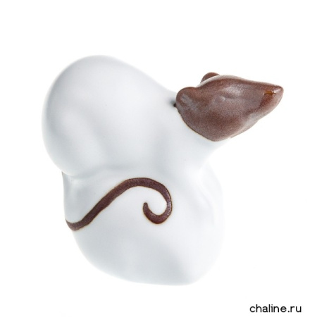 Игрушка из селадонового фарфора "Крыса". Цена: 690 ₽ руб.