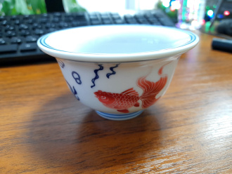 Пиала "Зеркальные карпы", 125 мл.  | 茶杯. Цена: 1&nbsp;500 ₽ руб.