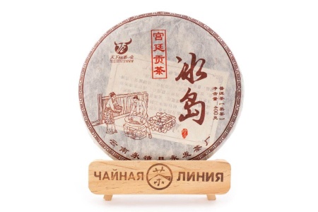 Прессованный шу пуэр - Шу пуэр 2012 г. «Императорский чай Биндао» завода «Юнфа» 400 г