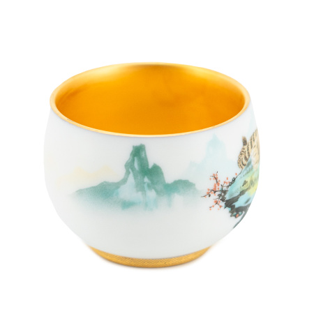 Пиала "Отдыхающий Тигр" 170мл.  | 茶杯. Цена: 10 310 ₽ руб.