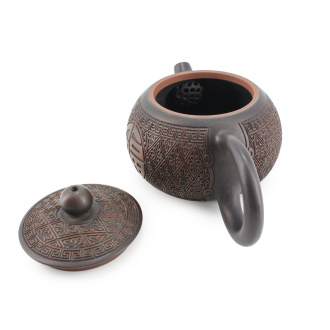 Глиняный чайник из Цзяньшуй, Юньнань "Пестерь" 100 мл. Цена: 12&nbsp;310 ₽ руб.