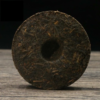 Чёрный чай (хэйча) - Любао 2014 г. "0207" чайного завода "Сань хэ" 100 г, 