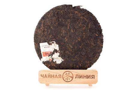 Прессованный шу пуэр - Шу пуэр 2007 г. «7978» марки «Лаотунчжи» (Старый товарищ) завода «Хайвань» 357 г, 