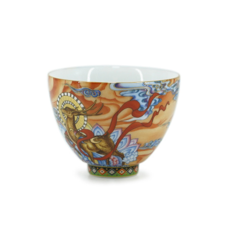 Набор фарфоровых пиал "Равновесие", 110 мл.  | 茶杯. Цена: 5 060 ₽ руб.