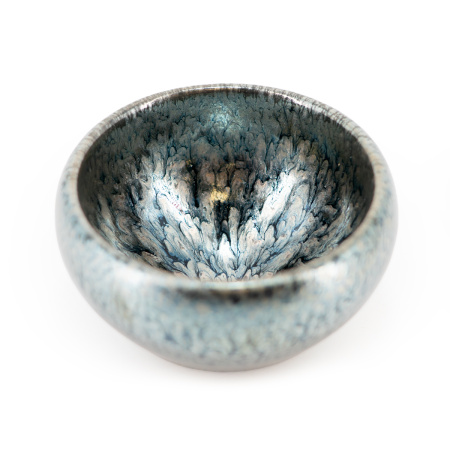 Пиала Цзяньчжань дровяного обжига "Звёздная система", 100 мл.  | 茶杯. Цена: 3 300 ₽ руб.