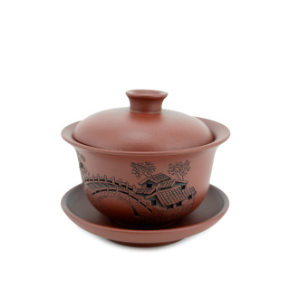 Ceramic Gaiwan from Yixing, Jiangsu "Bridges". Цена: ₽8,800 руб.