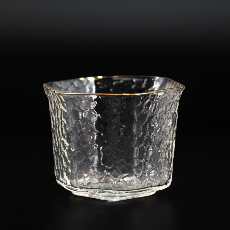 Пиала стеклянная "Золотые грани", 100 мл  | 茶杯. Цена: 1 610 ₽ руб.