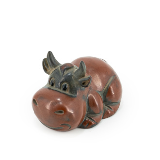 Глияная чайная игрушка из Цзяньшуй, Юньнань "Коровка". Цена: 5 330 ₽ руб.