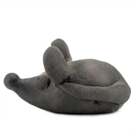Глиняная игрушка "Мышка". Цена: 350 ₽ руб.