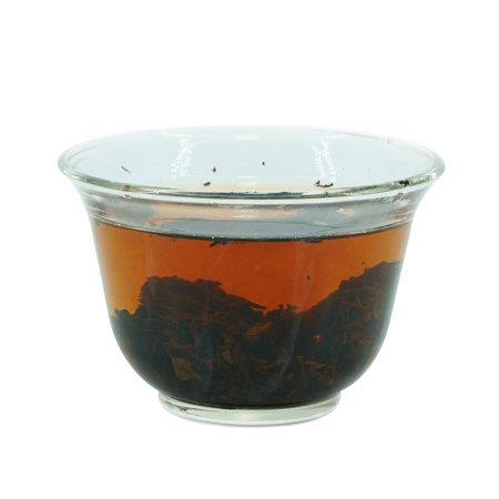 Прессованный шу пуэр - Шу пуэр 2017 г. "Гунтин Гун Бин" завода "Чашуван" 357 г, 