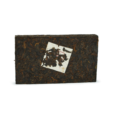 Прессованный шу пуэр - Шу пуэр 2023 г. "Щедрый" завода "Чжоуши " 500 г, 