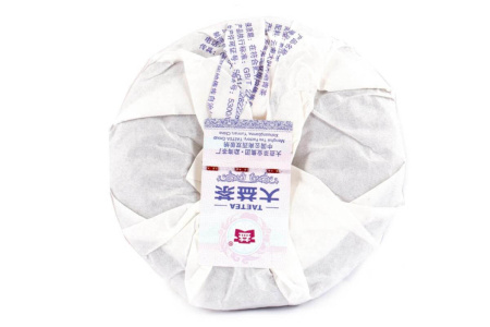 Прессованный шу пуэр - Шу пуэр 2018 г. «Братья, поднялся ветер» марки «Даи» завода «Мэнхай» блин 100 г, 