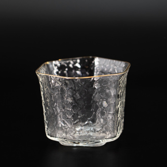 Пиала стеклянная "Золотые грани", 100 мл  | 茶杯. Цена: 1 610 ₽ руб.