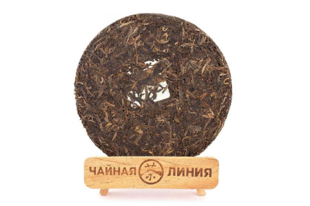 Прессованный шэн пуэр - Шэн пуэр 2019 г. «Старые деревья Мэнхай» марки «Кайшуньхао» 357 г, 