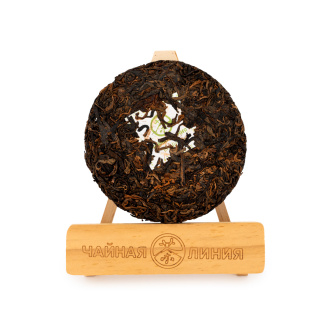 Шу пуэр cо старых чайных деревьев "PROSECCO ШУ" марки "Чайная Линия" 200 г. Прессованный шу пуэр - Шу пуэр cо старых чайных деревьев "PROSECCO ШУ" марки "Чайная Линия" 200 г.,